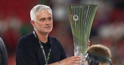 Jose Mourinho explains the difference between winning with Manchester United and Roma