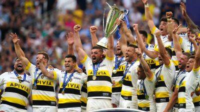 La Rochelle celebrate shock last-gasp Champions Cup final victory over Leinster