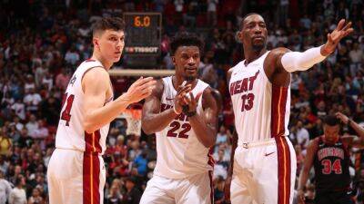 Kyle Lowry - Caleb Martin - Max Strus - Gabe Vincent - NBA Offseason Guide 2022 - How the Miami Heat should approach the offseason - espn.com -  Boston - county Bucks - county Butler