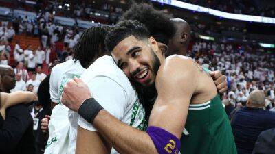 'Kobe Tatum' -- Stars from around the sports world had plenty of thoughts on Celtics-Heat Game 7