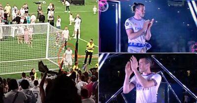 Gareth Bale - Gareth Bale got the send off from Real Madrid fans he deserved as he says goodbye - givemesport.com