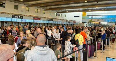LIVE: Manchester Airport updates as 'carnage' continues over half-term