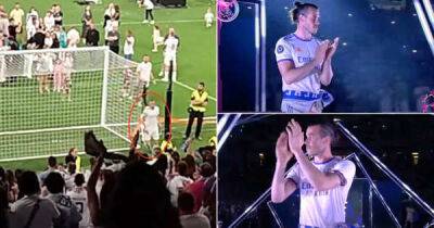 Gareth Bale got the send off he deserves from Real Madrid fans as he says goodbye