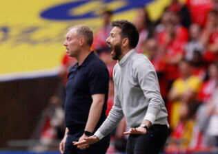 Nottingham Forest’s Steve Cooper makes prediction about Huddersfield boss Carlos Corberan