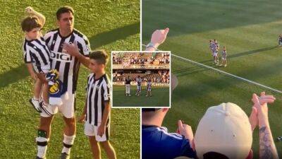 Leeds fans leave Pablo Hernandez in tears after incredible final-game gesture