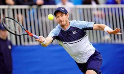Denis Shapovalov - Andy Murray - Andy Murray begins grass-court season with win over Rodionov in Surbiton - theguardian.com - France - Scotland - county Murray