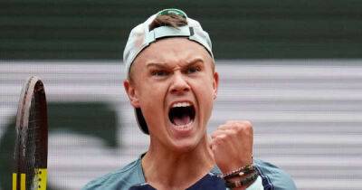 Carlos Alcaraz - Roland Garros - Hubert Hurkacz - Casper Ruud - Holger Rune - Danish delight for Rune who wrecks Tsitsipas' French Open dreams - msn.com - France - Denmark - Norway - Poland -  Paris