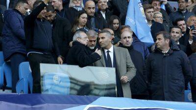 El presidente del City: "Fue duro estar allí con Florentino al lado" - en.as.com - Manchester