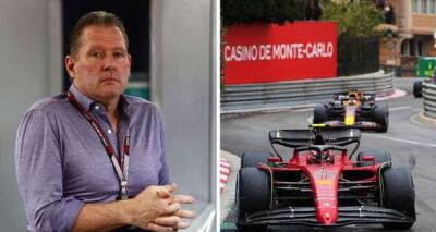 Max Verstappen's dad claims Ferrari have 'better car' despite blowing Charles Leclerc lead
