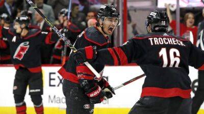 Jacob Trouba - Hurricanes F Jarvis (UBI) will not return in Game 7 - tsn.ca - New York - county Bay