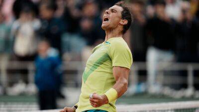 Roger Federer - Rafael Nadal - Roland Garros - French Open 2022 - Rafael Nadal perseveres yet again in a year that's been anything but ordinary - espn.com - France - Australia - Mexico - India -  Paris - county Wells