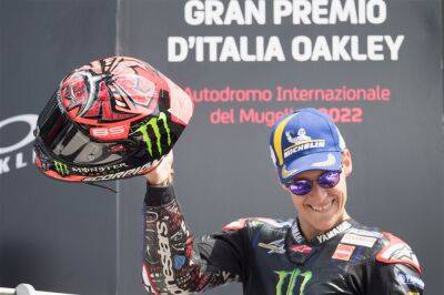 Fabio Quartararo delighted with 'unexpected' Mugello podium