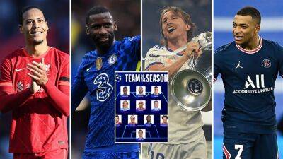 Mbappe, Modric, Van Dijk: UEFA name Champions League Team of the Season