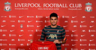 Luis Diaz sends emotional message to Liverpool fans regarding last-minute transfer