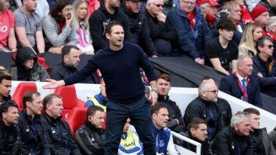 Everton boss Lampard fined for criticising referee in Liverpool clash