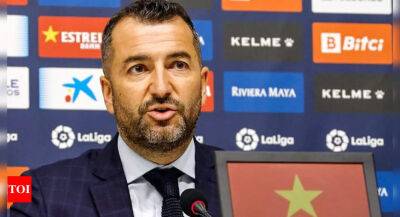 Vicente Moreno - Diego Martinez - Diego Martinez appointed as Espanyol coach - timesofindia.indiatimes.com