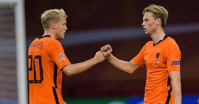 Frenkie de Jong comments on Donny van de Beek's Man United transfer could help Erik ten Hag