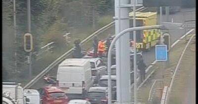 BREAKING: All traffic stopped on M60 near Trafford Centre after 'serious' collision - latest updates