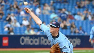 Blue Jays recall P Thornton, DFA Borucki - tsn.ca - Los Angeles - county White