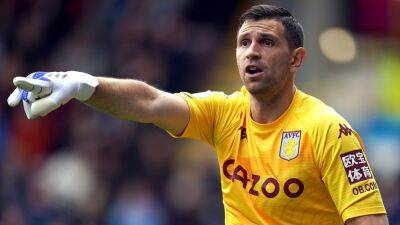 Aston Villa goalkeeper Emiliano Martinez dismisses concerns about his fitness