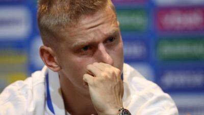 Ahead of World Cup clash, tearful Zinchenko's dream is simply peace