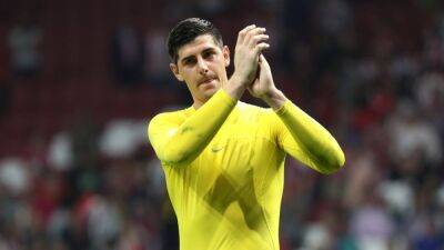 Courtois responde tras ser arrancada su placa en el Metropolitano - en.as.com