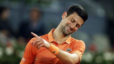 Djokovic stays perfect against Monfils, Raducanu knocked out in Madrid