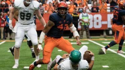 Alouettes select Syracuse LB Richards No. 1 overall in CFL Draft