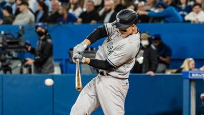 Judge drives in three as Yankees dump Jays for 11th win in a row