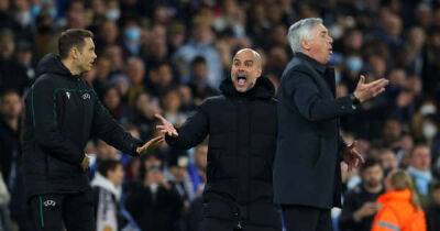 Carlo Ancelotti - James Robson - Real Madrid vs Manchester City live stream: How can I watch Champions League game live on TV in UK today? - msn.com - Britain - Manchester -  Santiago -  While -  If