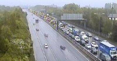 LIVE: Traffic updates as long queues build on M60 and M61 - latest updates
