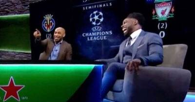 Jamie Carragher had Micah Richards and Thierry Henry in stitches during Liverpool sulk