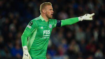 Kasper Schmeichel set on delivering Euro glory for Leicester ahead of Roma trip