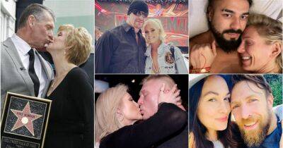 Vince Macmahon - Seth Rollins - Brock Lesnar - Becky Lynch - Charlotte Flair - Vince McMahon, Brock Lesnar, The Undertaker: 29 real-life WWE couples - givemesport.com