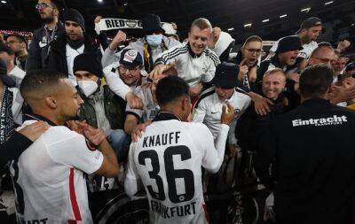 Dortmund loanee Knauff becoming Frankfurt's Europa League star