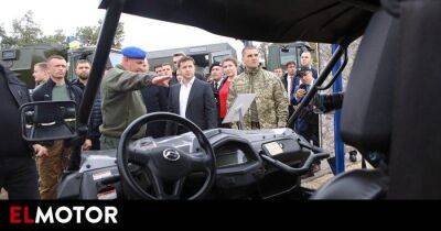 Los coches de Volodimir Zelenski, presidente de Ucrania