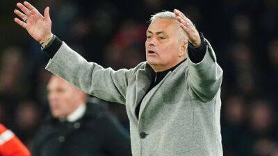 Jose Mourinho - Jose Mourinho believes Roma deserve to reach Europa Conference League final - bt.com - Manchester - Italy -  Leicester