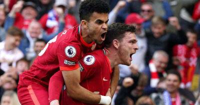 Ralf Rangnick - Bruno Guimaraes - Jurgen Klopp - Andy Robertson - Luis Díaz - Robertson says it’s ‘scary’ how good ”pretty special’ Liverpool star could get - msn.com - Manchester - Colombia