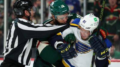 Stanley Cup Playoffs - The Wraparound: Wild can’t afford to lose temper vs. Blues - nbcsports.com