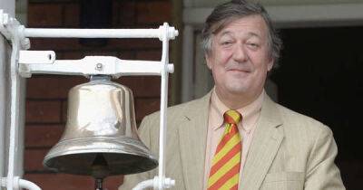 Stephen Fry named next MCC president - msn.com