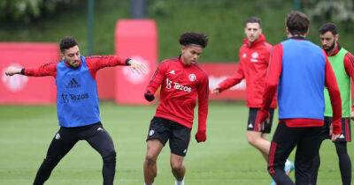 Five things spotted in Man United training as youngsters continue to impress and players return