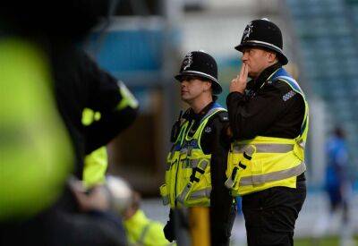 Police review footage of trouble at the end of Gillingham's League 1 fixture against Rotherham United at Priestfield