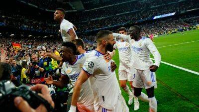 Karim Benzema - Madrid rallies past Man City to reach Champions League final - tsn.ca - Manchester - Spain - Brazil -  Paris -  Santiago -  Man