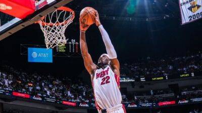 Adebayo, Butler combine for 45 points to lead Heat past 76ers for 2-0 lead in series
