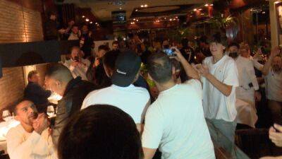 El héroe del madridismo se fue de cena y todo el restaurante se volvió loco