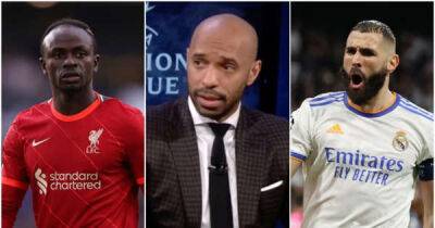 Thierry Henry: UCL final is a battle between the two Ballon d’Or favourites - Mane vs Benzema