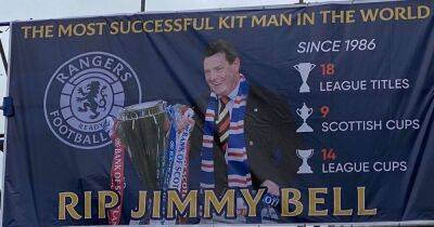Graeme Souness - Jimmy Bell - Rangers fans unveil Jimmy Bell tribute with huge banner ahead of RB Leipzig Europa League semi-final - dailyrecord.co.uk - Scotland