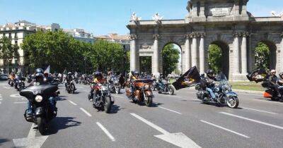 El espectáculo de Harley vuelve ser protagonista en las calles de Madrid