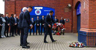 Graeme Souness - James Tavernier - Jimmy Bell - Rangers remember Jimmy Bell: Players and staff lay wreaths at Ibrox ahead of Europa League semi-final - dailyrecord.co.uk - Scotland