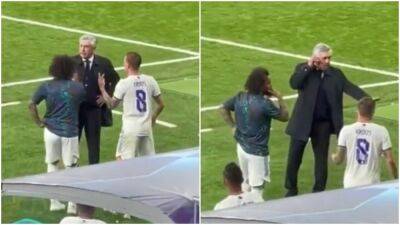 Luka Modric - Carlo Ancelotti - Toni Kroos - Real Madrid's senior players helped Ancelotti mastermind comeback vs Man City - givemesport.com - Manchester - Germany - Italy -  Santiago -  Man